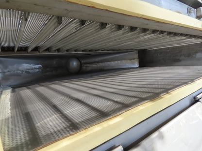 26"x 14' 8" Bulk Food Process Incline Conveyor 115V with Dust Collector Blower