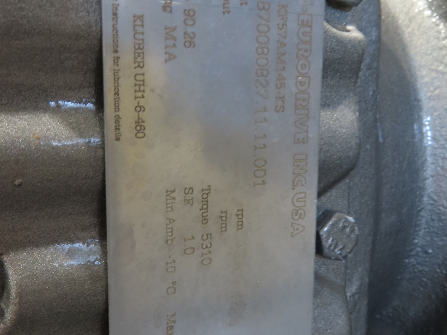 Woods 70"W x 74"L Sanitary Food Grade Infeed Conveyor 55"W Belt 480V 3PH 57FPM