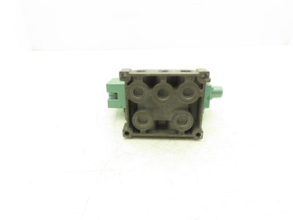 Numatics 33TSS4410012D Pneumatic Valve w/Single Manifold Block 150 PSI 3/8" NPT