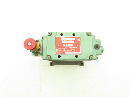 Numatics 33TSS4410012D Pneumatic Valve w/Single Manifold Block 150 PSI 3/8" NPT