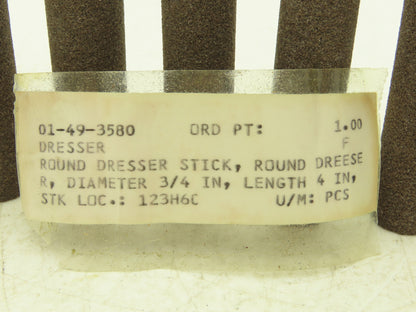 NA 01-49-3580 Dressing Stick Round 3/4" x 4" Lot of 12