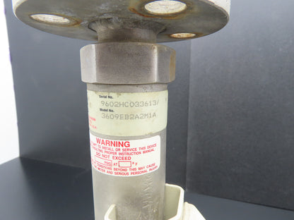 Brooks Instrument 3609EB2A2M1A Stainless High Pressure Thru-Flow Indicator 316SS