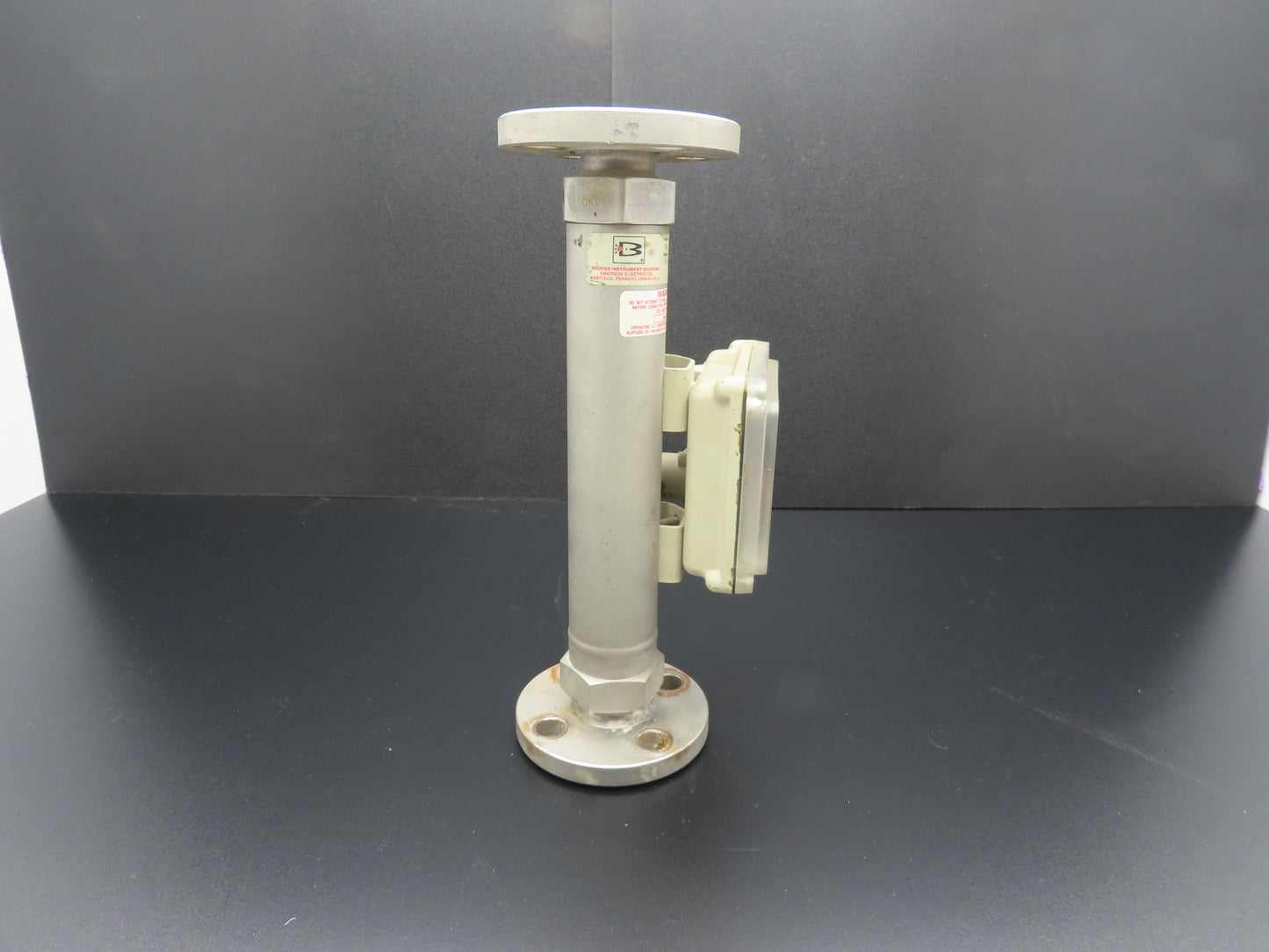Brooks Instrument 3609EB2A2M1A Stainless High Pressure Thru-Flow Indicator 316SS