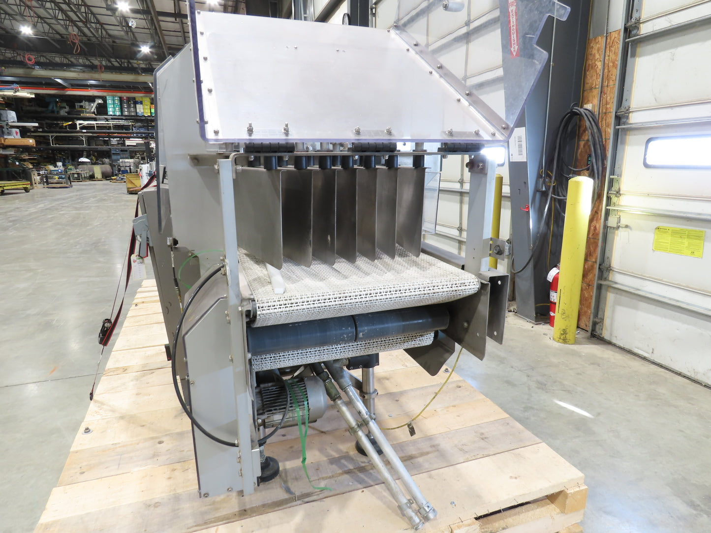 Fallas R400 8.1 Robotic Pick and Place Case Packer Infeed Sorter Conveyor 480V