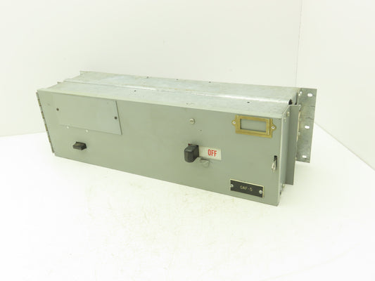 General Electric FVNR Size 1 Bucket Motor Starter Fusible 277/480V 120V Coil