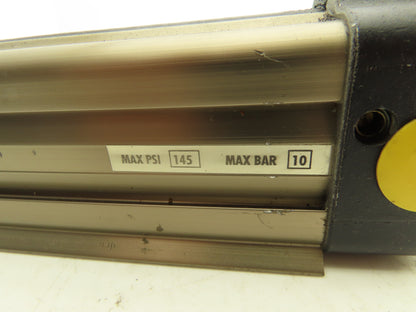 Numatics S1011400010AMO Pneumatic Rodless Cylinder 40mm Bore x 10" Stroke 145PSI
