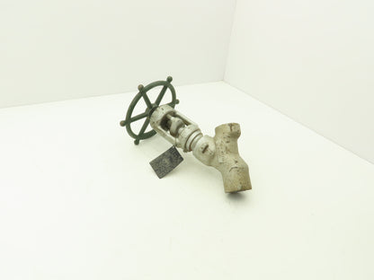 Edward D36124 Univalve Globe Valve Y-Pattern 1/2" Socket Weld 1330psi Class 1690