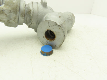 Rockwell Edward B36124 Univalve Globe Valve Y-Pattern 1/2"Socket Weld 1880psi