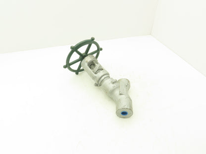 Rockwell Edward B36124 Univalve Globe Valve Y-Pattern 1/2"Socket Weld 1880psi