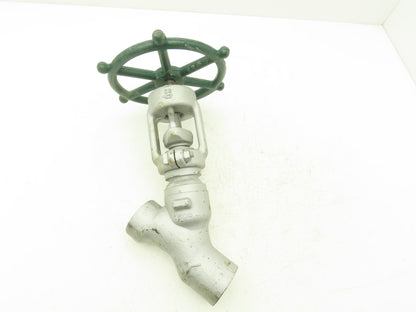 Rockwell Edward B36124 Univalve Globe Valve Y-Pattern 1/2"Socket Weld 1880psi