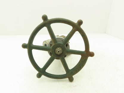 Edward D36124 Univalve Globe Valve Y-Pattern 3/4" Socket Weld 1510psi Class 1690