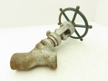 Edward D36124 Univalve Globe Valve Y-Pattern 3/4" Socket Weld 1510psi Class 1690