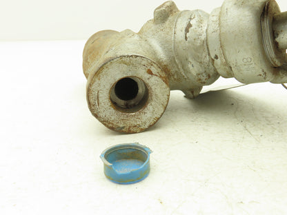 Edward D36124 Univalve Globe Valve Y-Pattern 3/4" Socket Weld 1510psi Class 1690