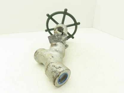 Edward D36124 Univalve Globe Valve Y-Pattern 1" Socket Weld 1335psi Class 1690