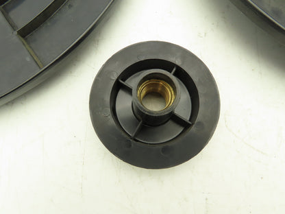 Transpak NA Strap/Band Roll Holder Spool 19.5" Hub Nut Slotted Side Has Crack