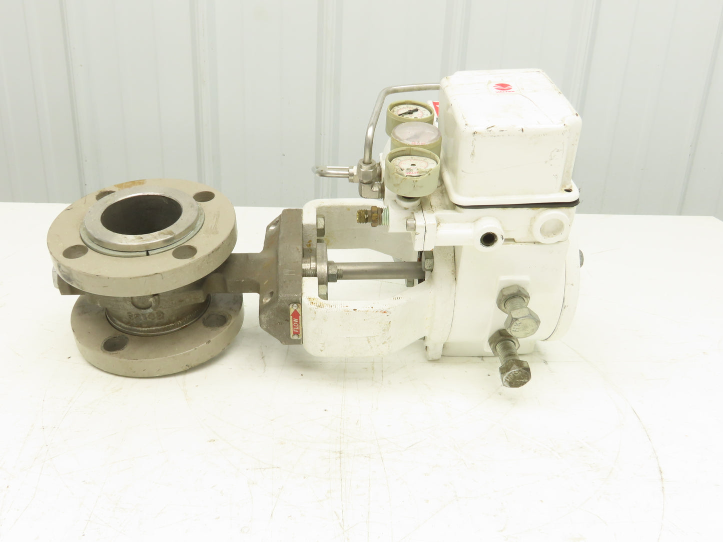 Valtek Shearstream Ball Valve 2" Flanged Pneumatic Actuator Positioner