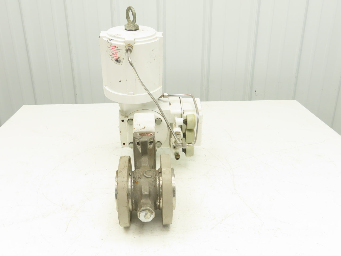 Valtek Shearstream Ball Valve 2" Flanged Pneumatic Actuator Positioner