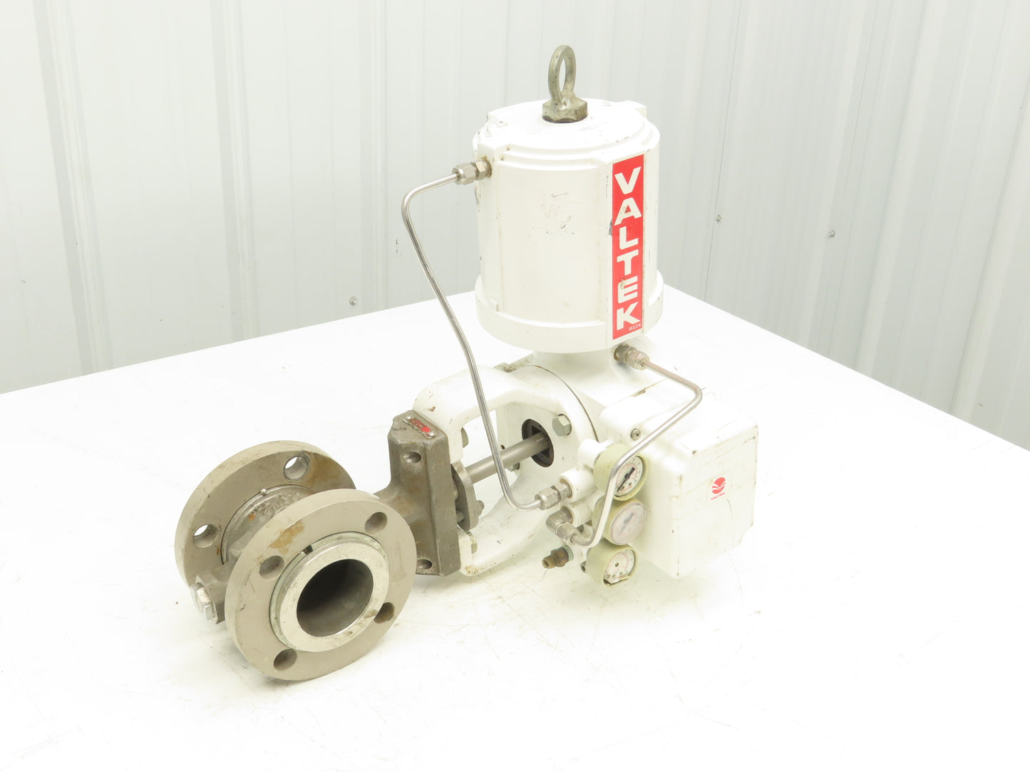 Valtek Shearstream Ball Valve 2" Flanged Pneumatic Actuator Positioner