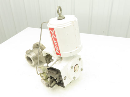 Valtek Shearstream Ball Valve 2" Flanged Pneumatic Actuator Positioner *READ*