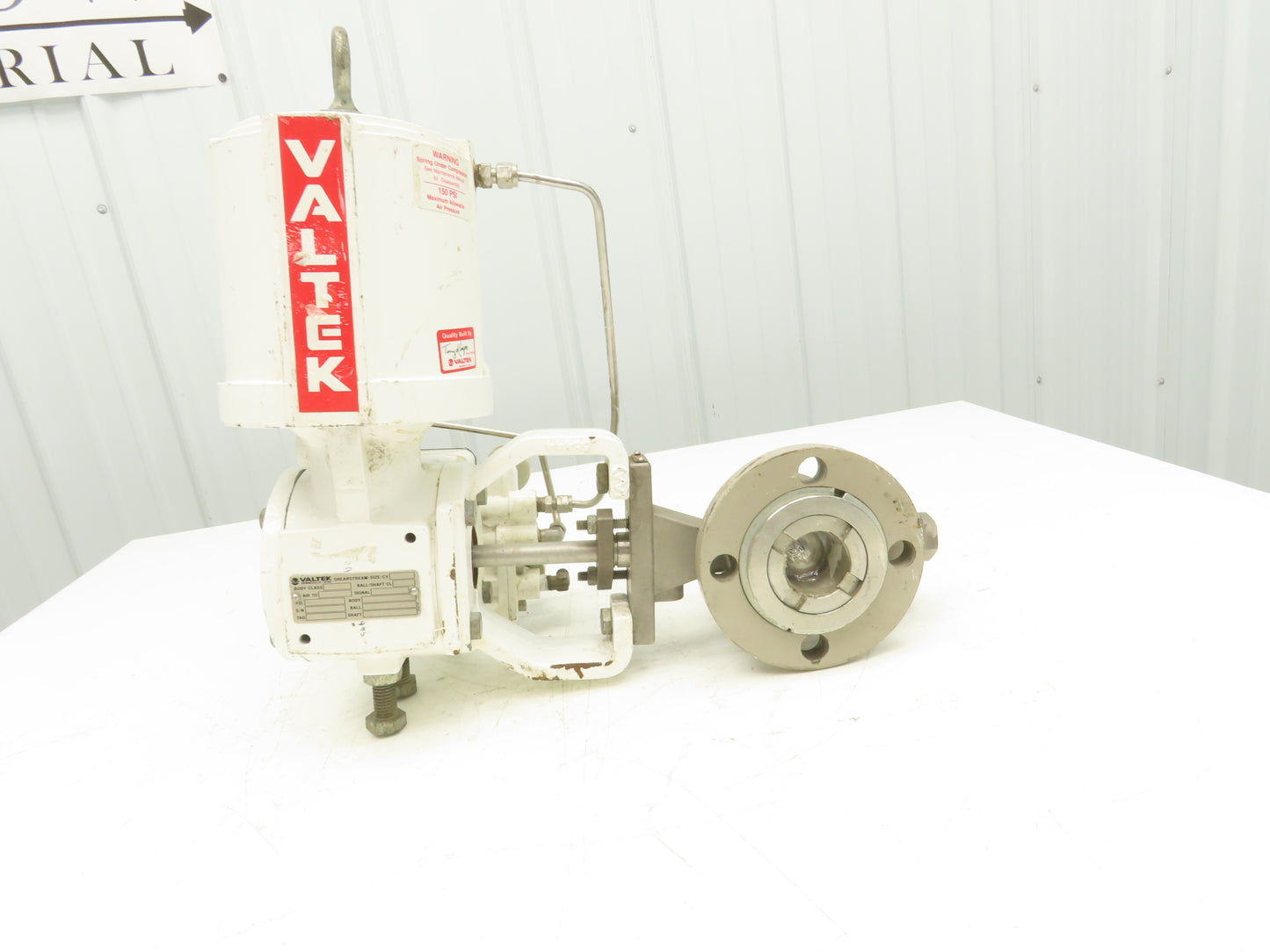 Valtek Shearstream Ball Valve 2" Flanged Pneumatic Actuator Positioner *READ*