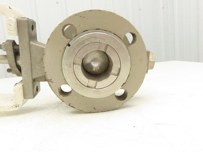 Valtek Shearstream Ball Valve 2" Flanged Pneumatic Actuator Positioner