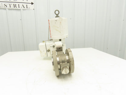 Valtek Shearstream Ball Valve 2" Flanged Pneumatic Actuator Positioner