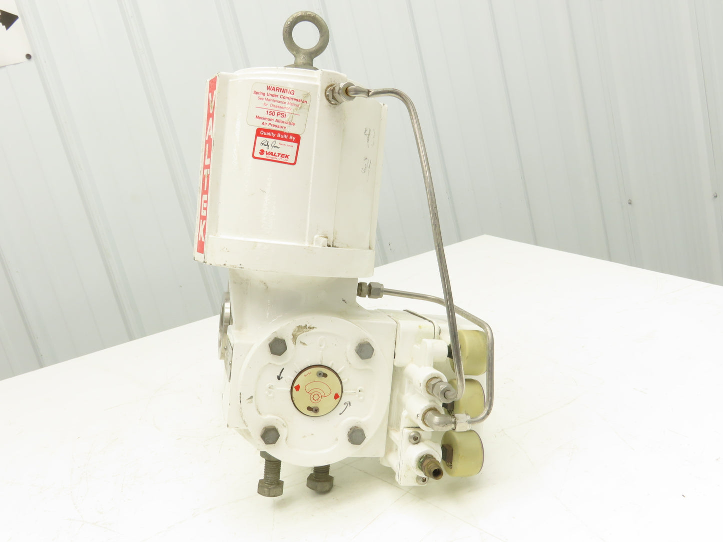 Valtek Shearstream Ball Valve 2" Flanged Pneumatic Actuator Positioner