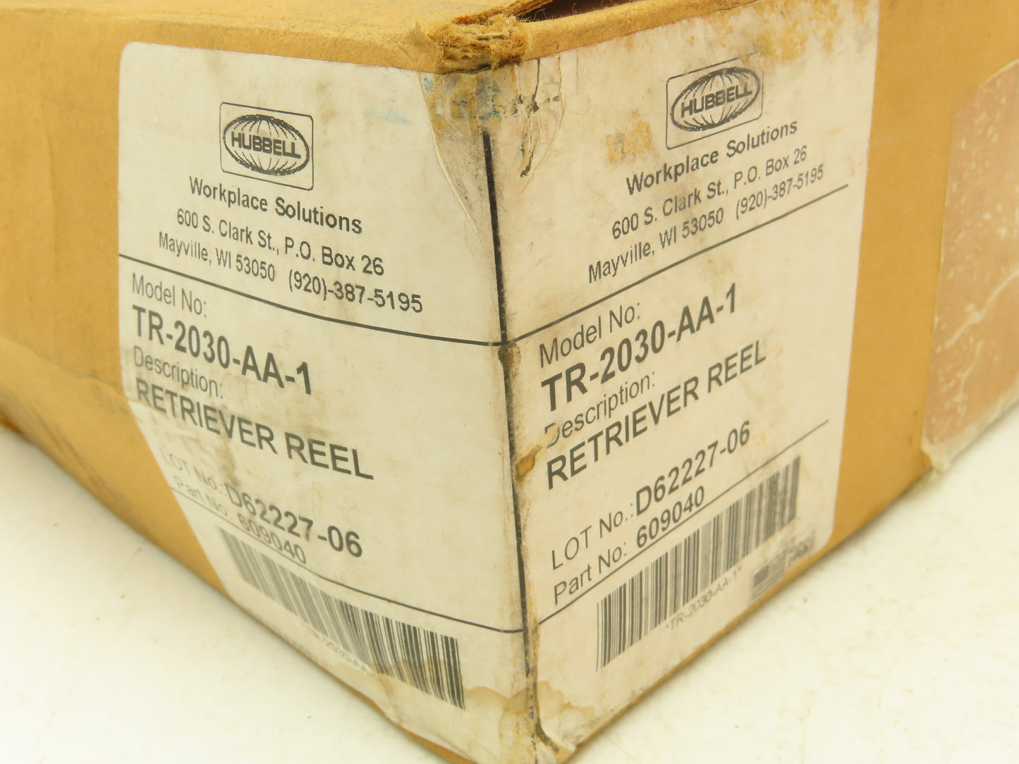 Hubbell TR-2030-AA-1 Retriever Reel Cable Tool Balancer 3lb 30' Cable