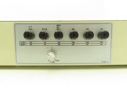 Transpak TP-601D1 Controller Beta Plus Packaging Machine W Fuses 110/220
