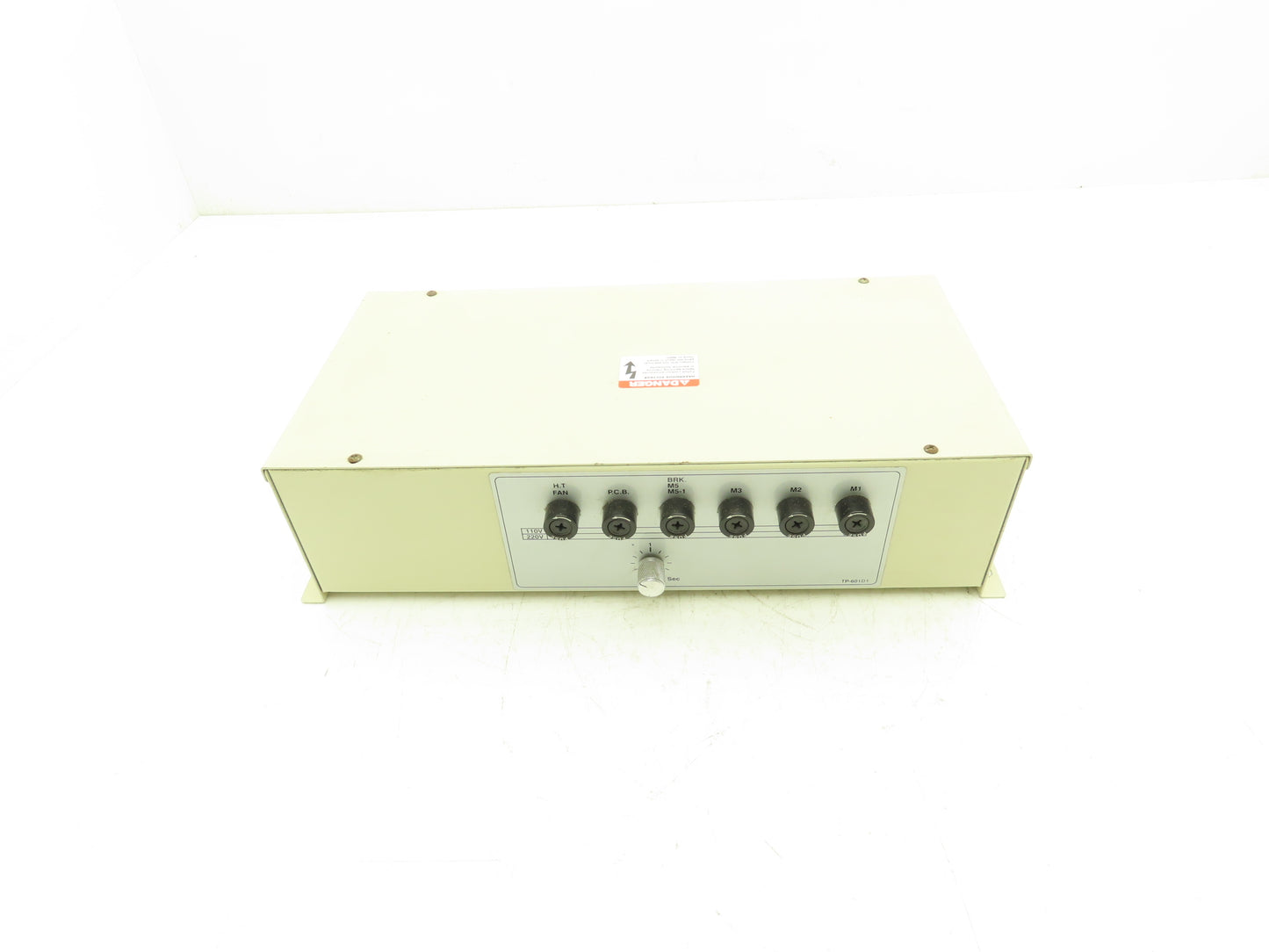 Transpak TP-601D1 Controller Beta Plus Packaging Machine W Fuses 110/220