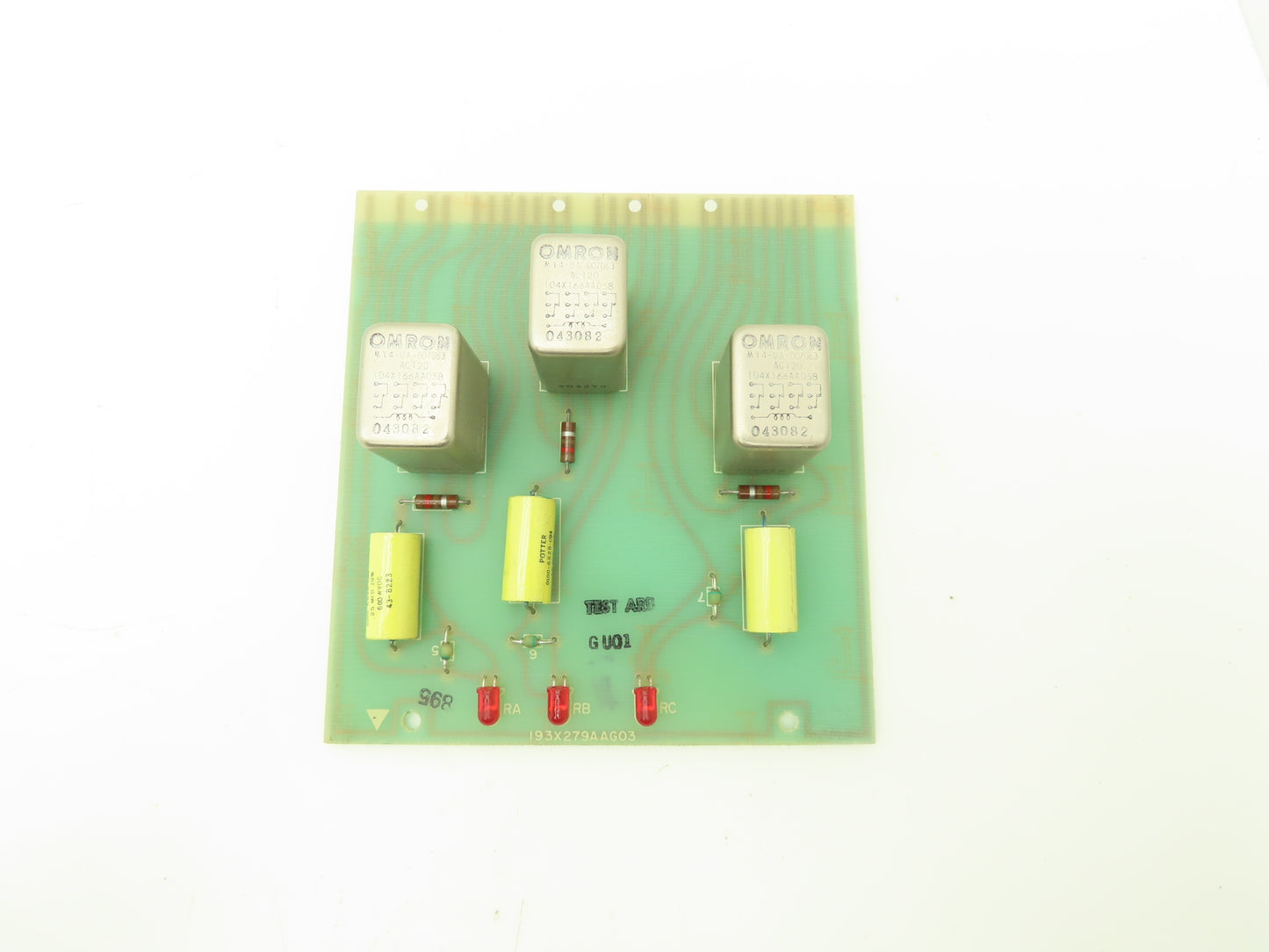 General Electric 193X279AAG03 PCB Printed Circuit Board Relay Control Module