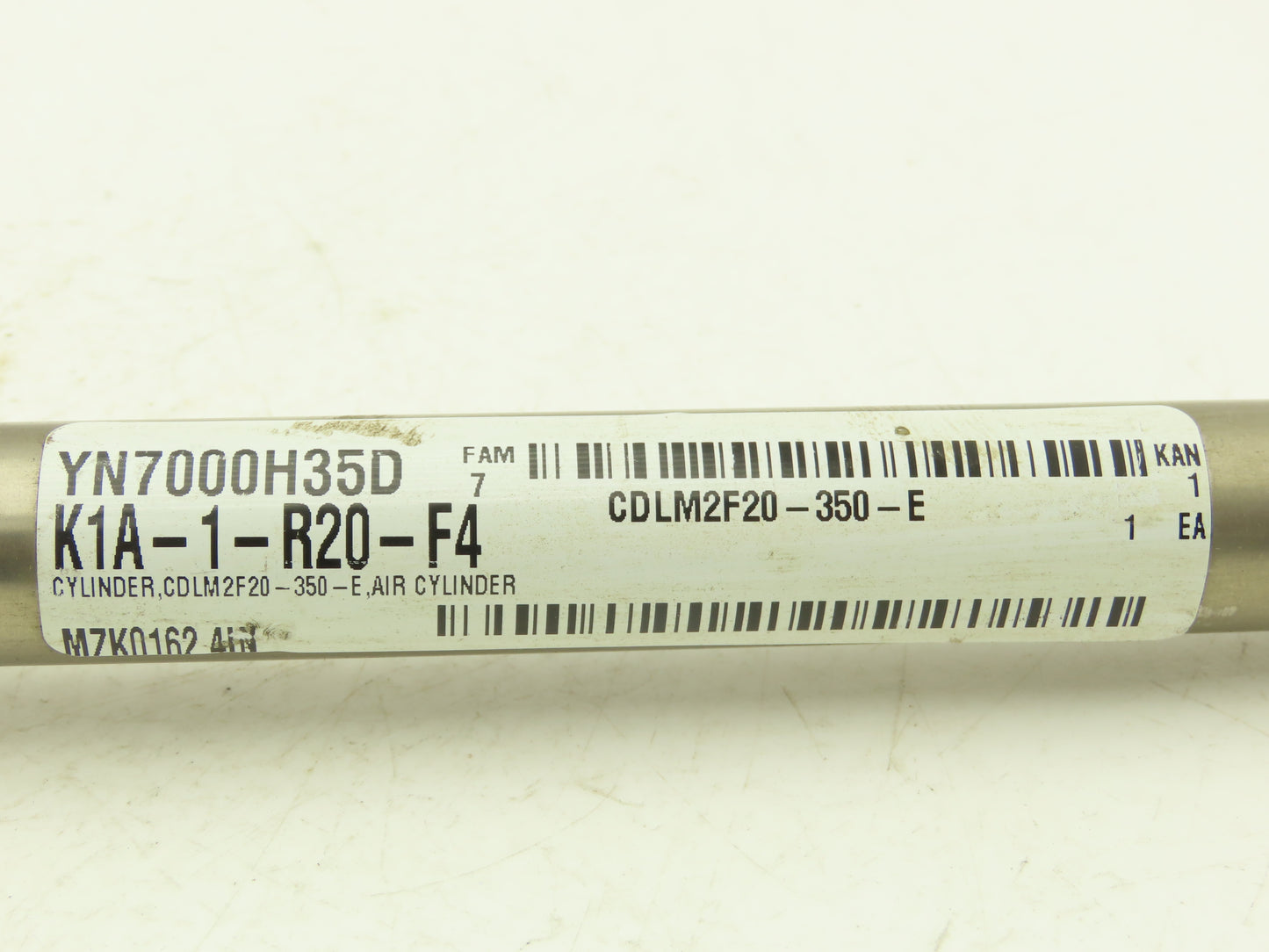 SMC CDLM2F20-350-E Pneumatic Air Cylinder 20mm Bore 350mm Stroke w/Fine Rod Lock