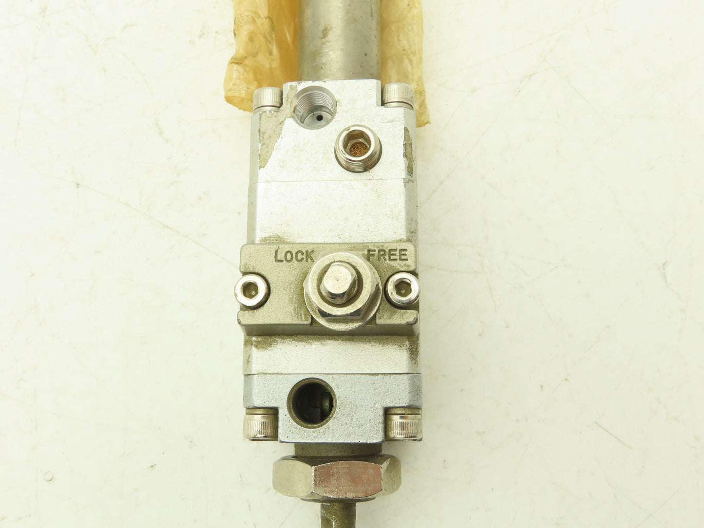 SMC CDLM2F20-350-E Pneumatic Air Cylinder 20mm Bore 350mm Stroke w/Fine Rod Lock