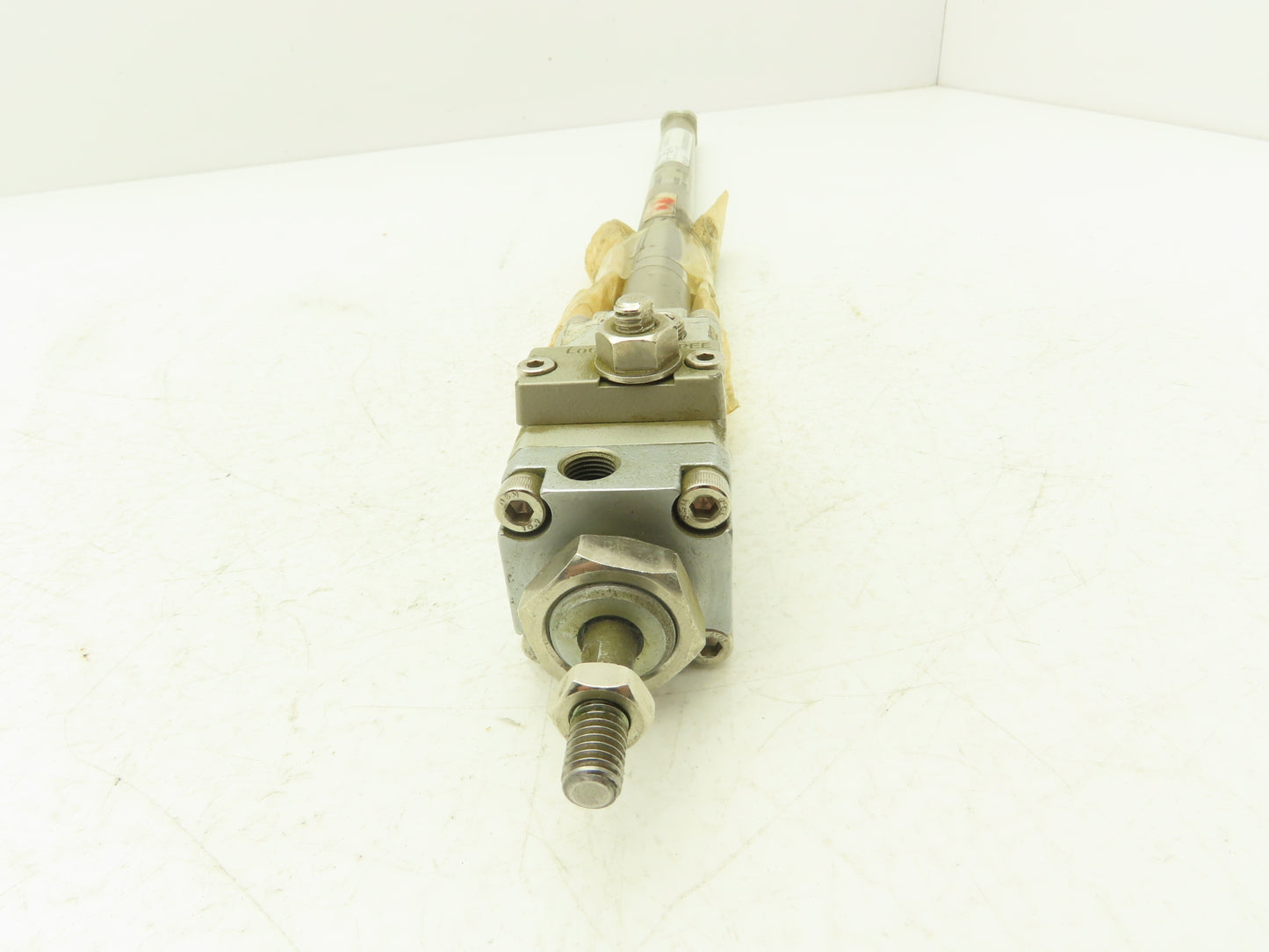 SMC CDLM2F20-350-E Pneumatic Air Cylinder 20mm Bore 350mm Stroke w/Fine Rod Lock