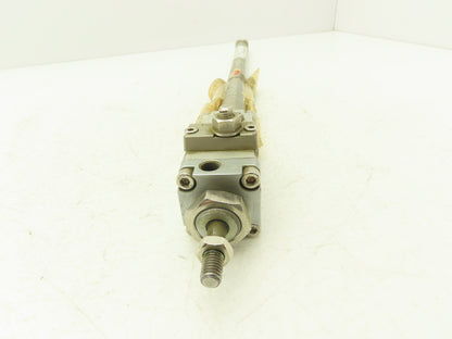 SMC CDLM2F20-350-E Pneumatic Air Cylinder 20mm Bore 350mm Stroke w/Fine Rod Lock