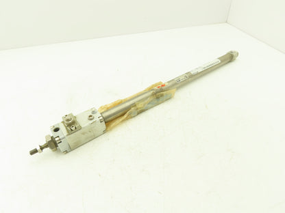 SMC CDLM2F20-350-E Pneumatic Air Cylinder 20mm Bore 350mm Stroke w/Fine Rod Lock