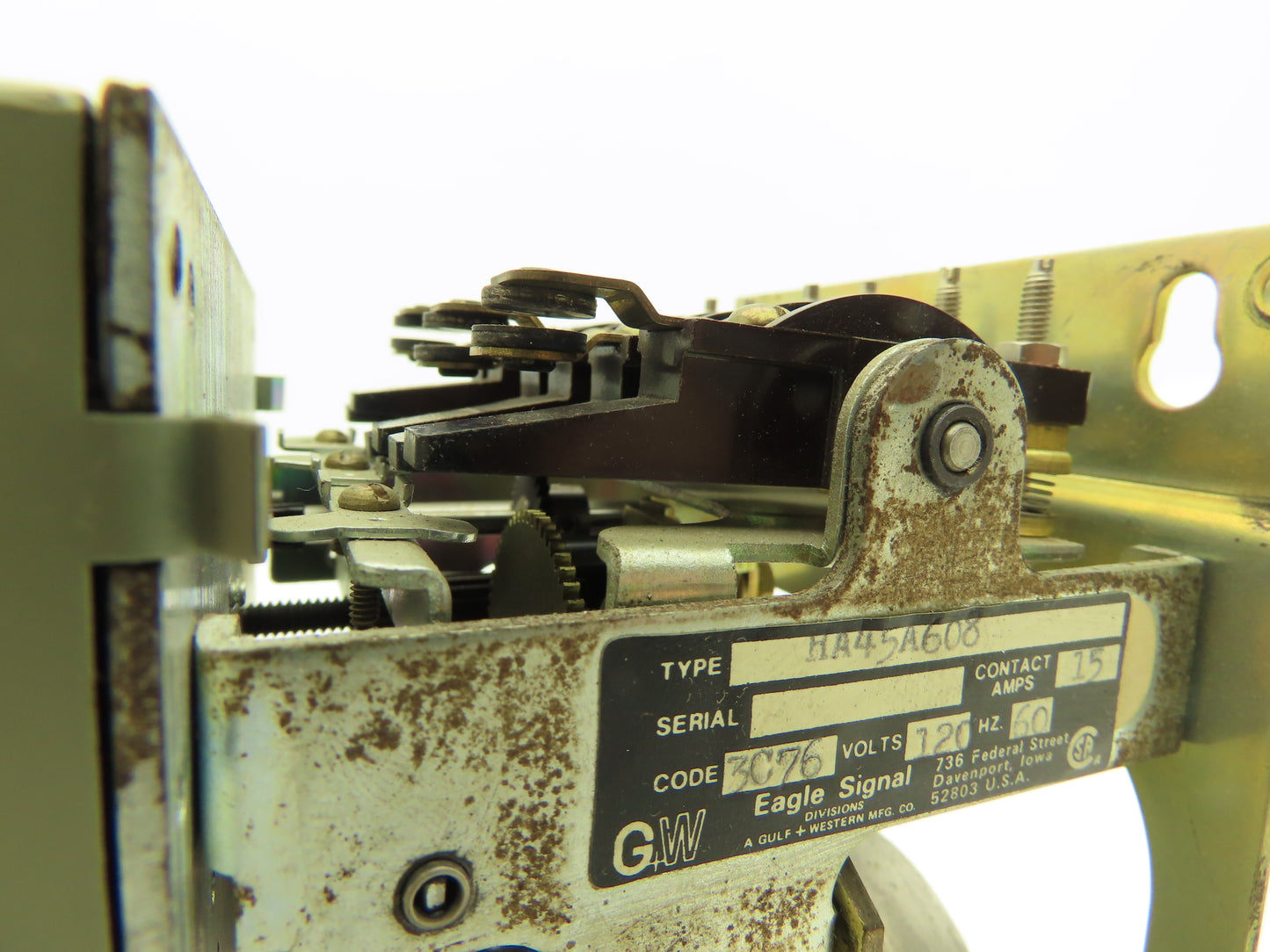 Eagle Signal HA45A608 Microflex Timer 0-120 Minutes 120VAC 60Hz 15 Amps