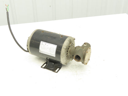 Jabsco 6053-8 Raw Water Pump Bronze Direct Coupled 1" NPT 3/4Hp 115/230V 23GPM