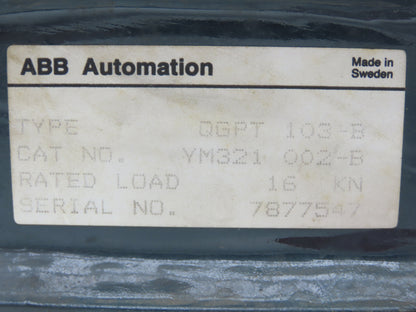 ABB QGPT 103-B Pressductor Load Cell Sensor 16KN 3596Lbs Weigh Scale