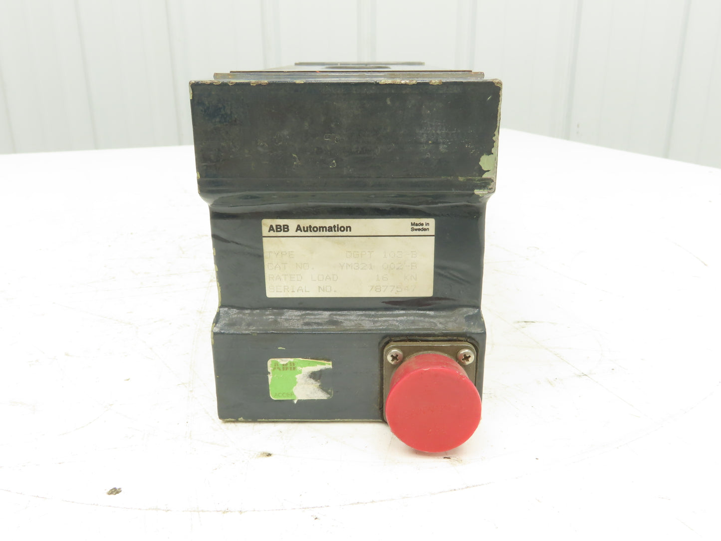 ABB QGPT 103-B Pressductor Load Cell Sensor 16KN 3596Lbs Weigh Scale