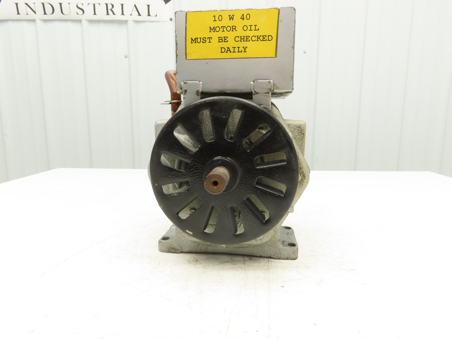 Conde 55730S Vacuum Pump W Automatic Oiler 3/4" NPT 3/4" Double Shaft