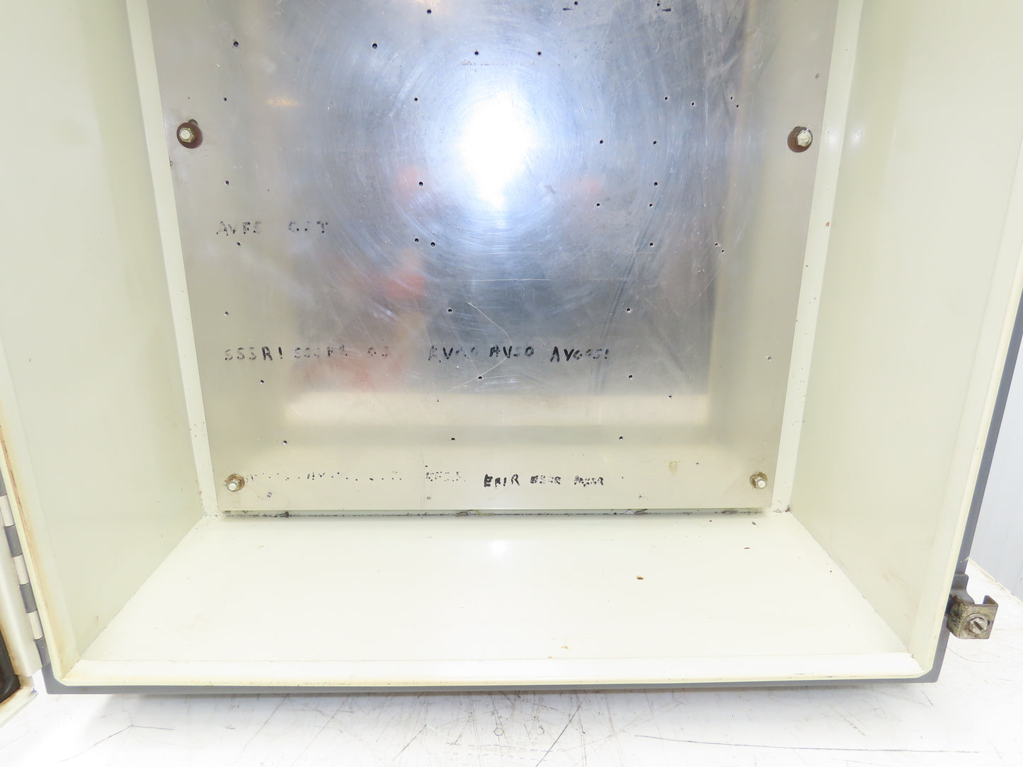 Hoffman A363012LP Electrical Enclosure 36x30x12" Wall Mount NEMA 12 Backpanel