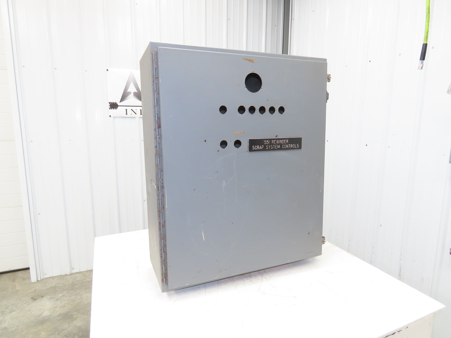 Hoffman A363012LP Electrical Enclosure 36x30x12" Wall Mount NEMA 12 Backpanel