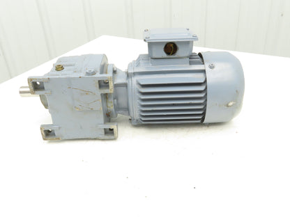 Guomao GD80M1-4 Gear Motor 11.83 Ratio .5kw 380V 3PH 50Hz GR37-Y0.55-4P-11.83-M1