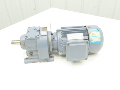Guomao GD80M1-4 Gear Motor 11.83 Ratio .5kw 380V 3PH 50Hz GR37-Y0.55-4P-11.83-M1