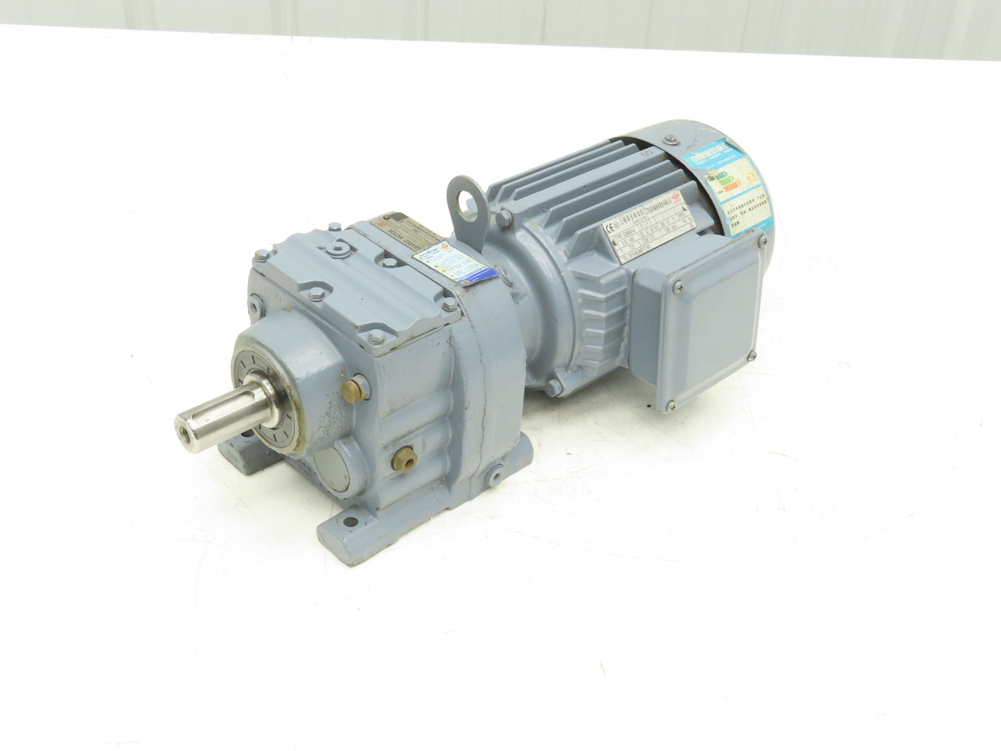 Guomao GD80M1-4 Gear Motor 11.83 Ratio .5kw 380V 3PH 50Hz GR37-Y0.55-4P-11.83-M1