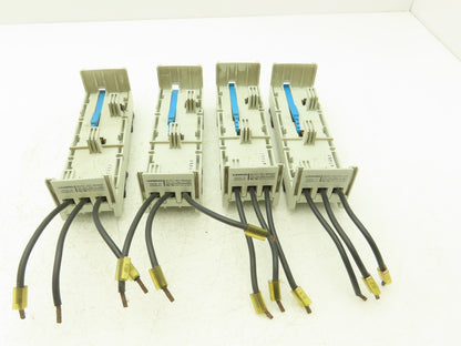 Siemens 8US1 261-6NA00 Buss Bar Adapter 600V No. 8 Wire Lot of 4