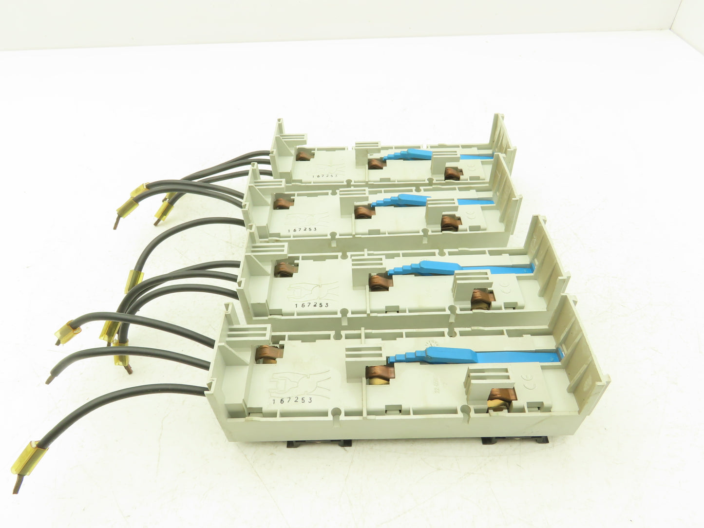Siemens 8US1 261-6NA00 Buss Bar Adapter 600V No. 8 Wire Lot of 4