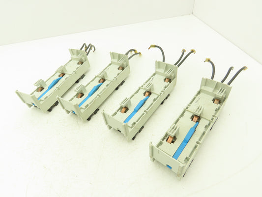Siemens 8US1 261-6NA00 Buss Bar Adapter 600V No. 8 Wire Lot of 4