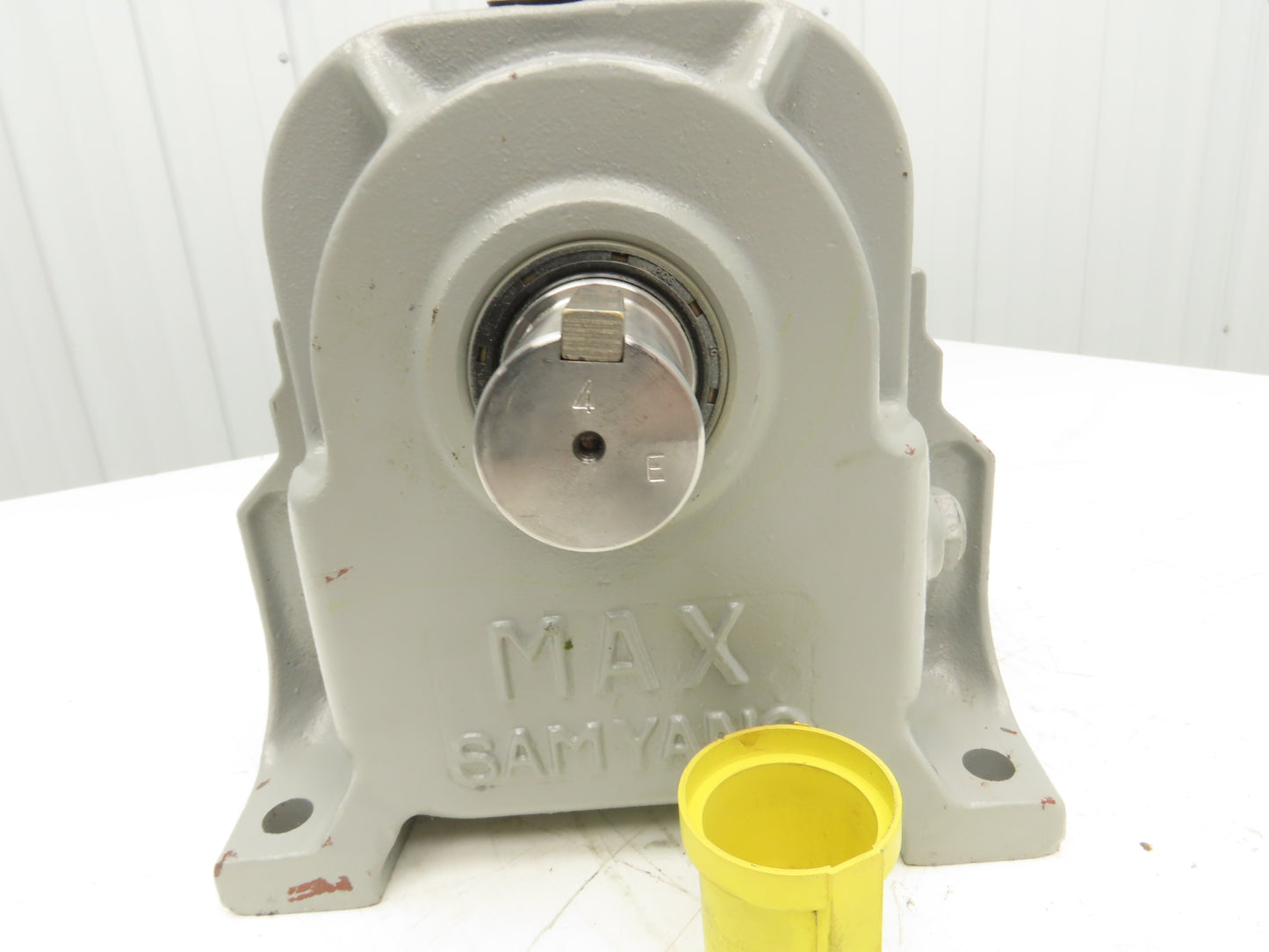 Samyang MAX MG-F153 Gearbox 40:1 Reducer 45rpm .75kw Inline Parallel Shaft IEC80